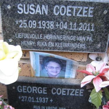 COETZEE George 1937- &amp; Susan 1938-2011