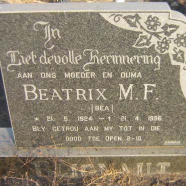 BLIGNAUT Beatrix M.F. 1924-1996