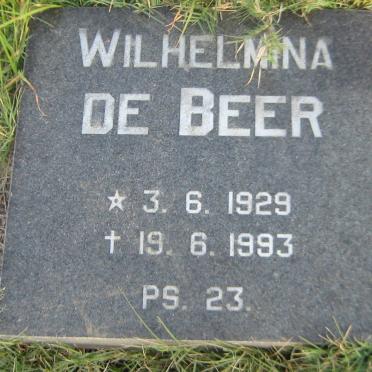 BEER Wilhelmina, de 1929-1993