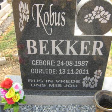 BEKKER Kobus 1987-2011