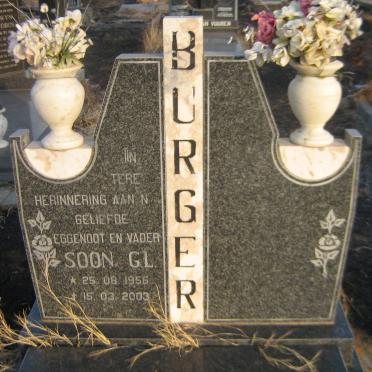 BURGER G.L. 1956-2003