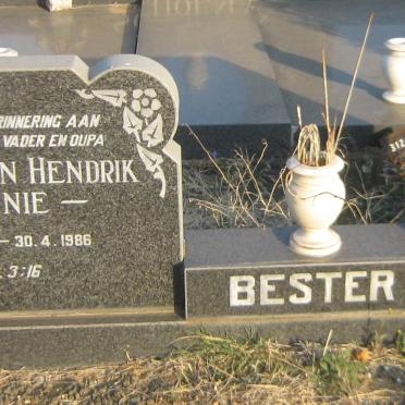 BESTER Casper Jan Hendrik 1912-1986 &amp; Francina Johanna 1914-1999