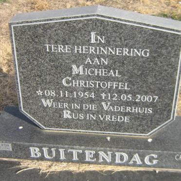 BUITENDAG Micheal Christoffel 1954-2007