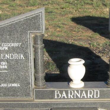 BARNARD Johannes Hendrik 1911-1988 &amp; Helena C.P. WIEGAND 1910-2004