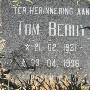 BERRY Tom 1931-1996
