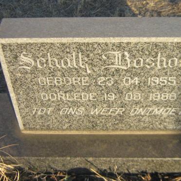 BOSHOFF Schalk 1955-1988
