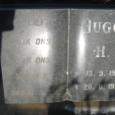 HUGO H. 1920-1990