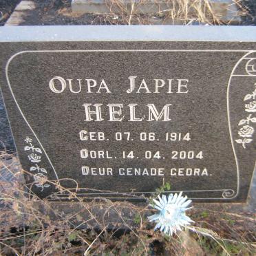 HELM Japie 1914-2004