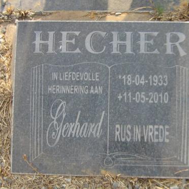 HECHER Gerhard 1933-2010