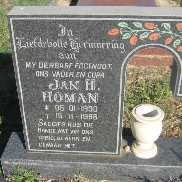 HOMAN Jan H. 1930-1996