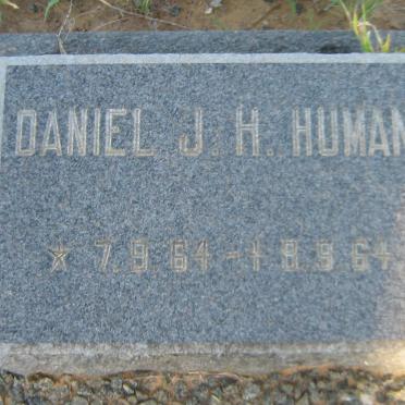 HUMAN Daniel J.H. 1964-1964