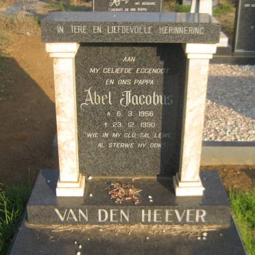 HEEVER Abel Jacobus, van den 1956-1990