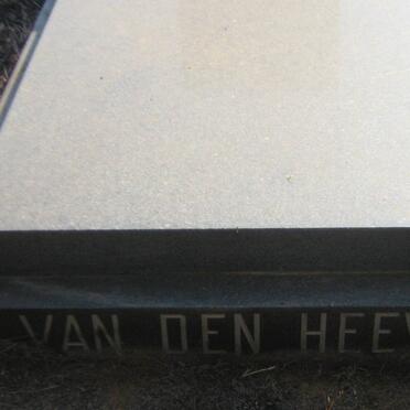 HEEVER Susanna Catharina, van den 1919-1976