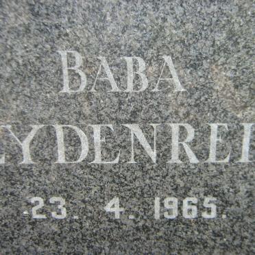 HEYDENREICH Baba 1965-1965