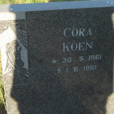 KOEN Cora 1961-1961