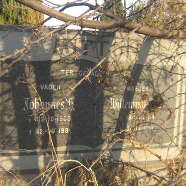 MITTON Johannes H. 1906-1991 &amp; Wilhelmina M.E. 1904-1991