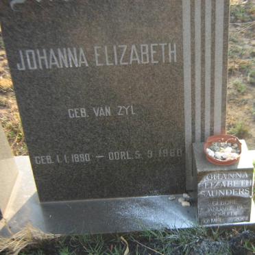 NIEUWOUDT Abraham Johannes 1887-1974 &amp; Johanna Elizabeth VAN ZYL  1890-1980