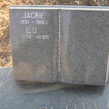PETITT Ed 1930-1999 :: PETITT Jack 1951-1983