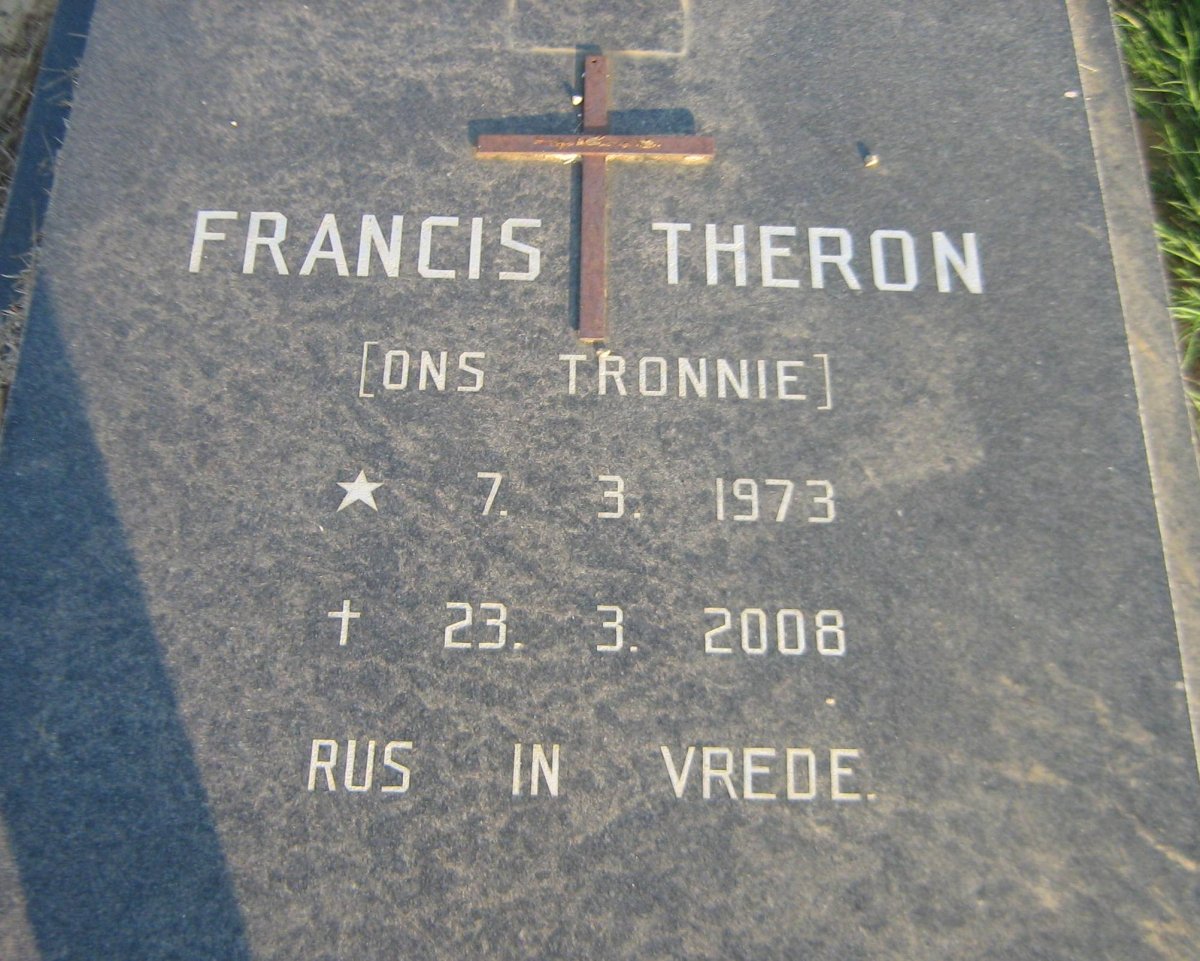 THERON Francis 1973-2008