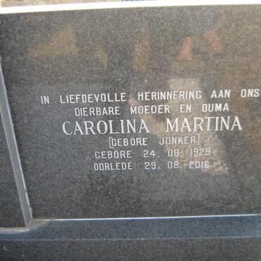 ZYL Frederick Georg, van 1930-1987 &amp; Carolina Martina JONKER 1929-2016