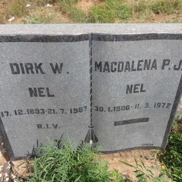 NEL Dirk W. 1893-1967 &amp; Magdalena P.J. 1906-1972
