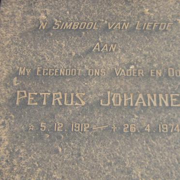 EKSTEEN Petrus Johannes 1912-1974 &amp; Isabella Susanna 1914-2006