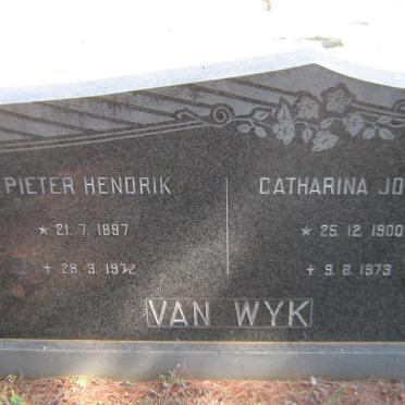 WYK Pieter Hendrik, van 1897-1972 &amp; Catharina Johanna 1900-1973