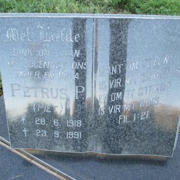 BERG Petrus P., van den 1918-1991