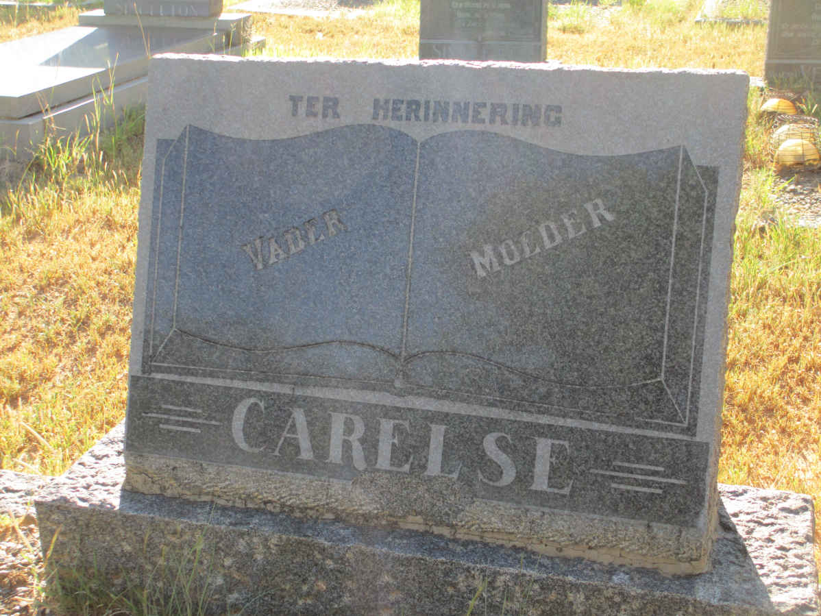 CARELSE ? &amp; ?