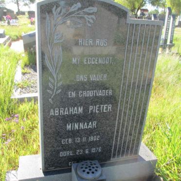 MINNAAR Abraham Pieter 1902-1976