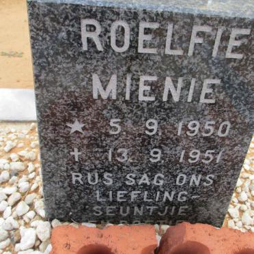 MIENIE Roelfie 1950-1951
