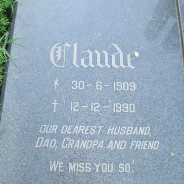 MORGAN Claude 1909-1990