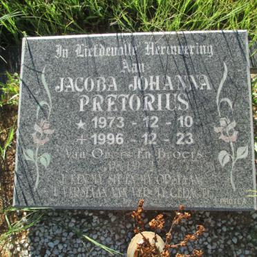 PRETORIUS Jacoba Johanna 1973-1996