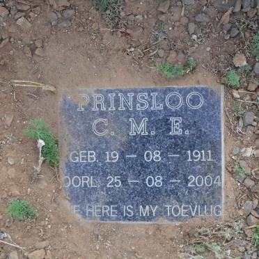 PRINSLOO C.M.E. 1911-2004