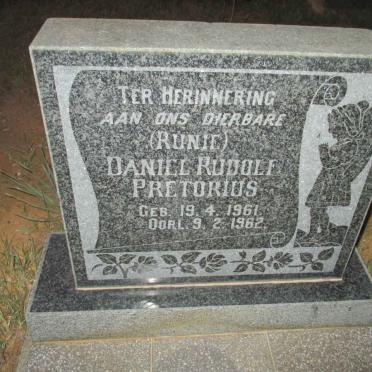 PRETORIUS Daniel Rudolf 1961-1962