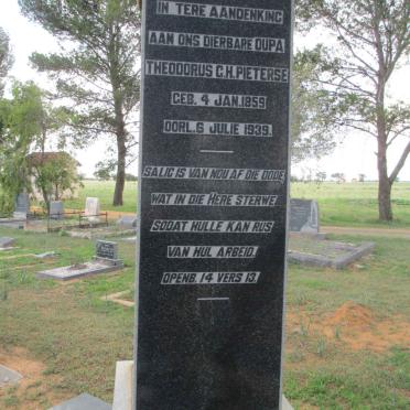 PIETERSE Theodorus C.H. 1859-1939