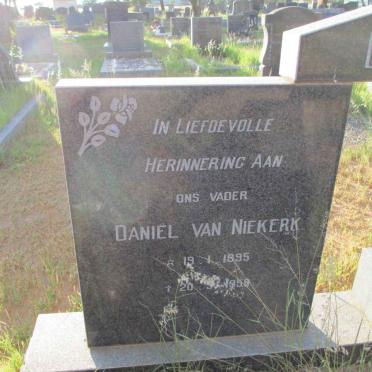 PLOOY Daniël van Niekerk, du 1895-1959