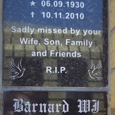 MCDULING John Henry 1930-2010 :: BARNARD M.J. 1944-2002
