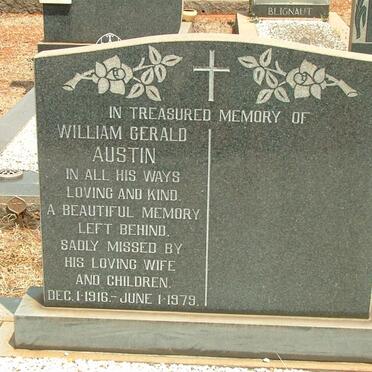 AUSTIN William Gerald 1916-1979