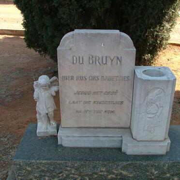 BRUYN, du