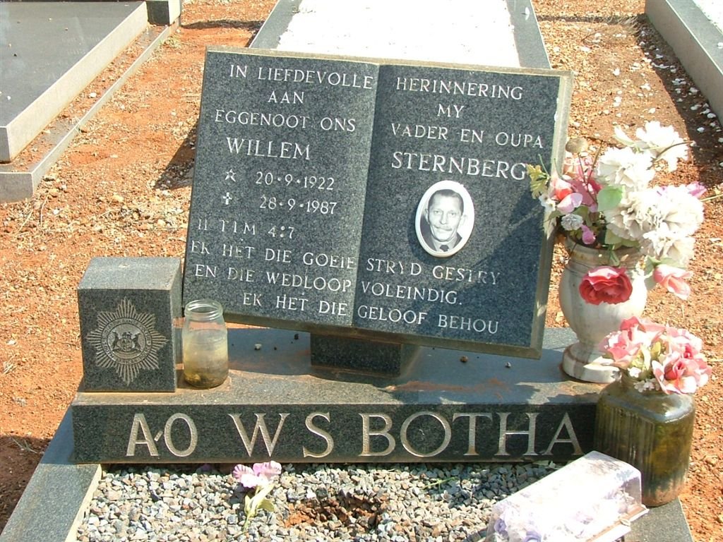 BOTHA Willem Sternberg 1922-1987