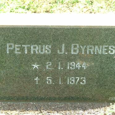 BYRNES Petrus J. 1944-1973