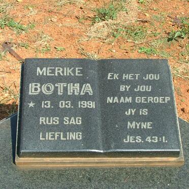 BOTHA Merike 1991-1991