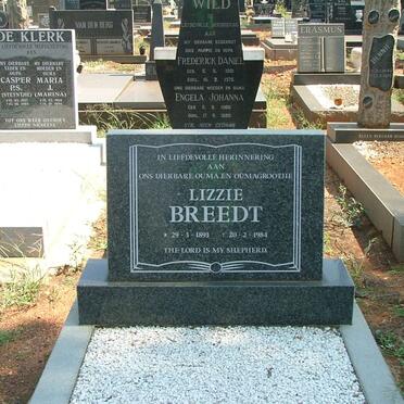 BREEDT Lizzie 1893-1984