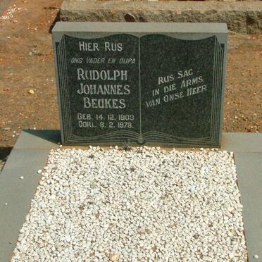 BEUKES Rudolph Johannes 1903-1978