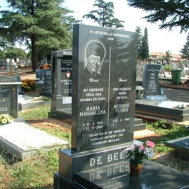 BEER Hendrik Petrus, de 1943- &amp; Maria Magdalena 1943-2004