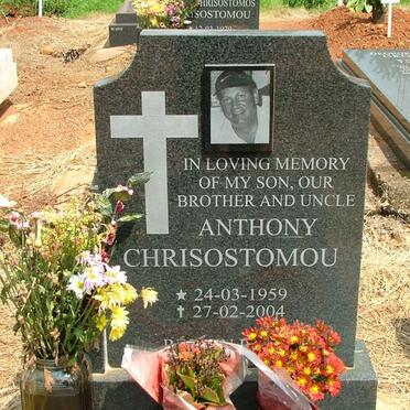 CHRISOSTOMOU Anthony 1959-2004
