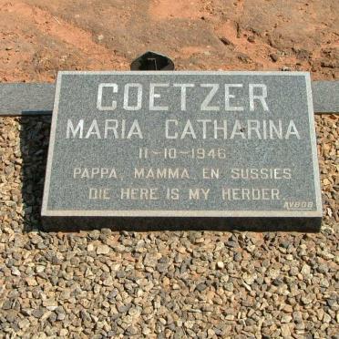 COETZER Maria Catharina -1946