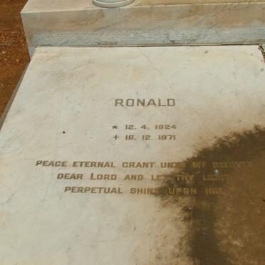 CHURCH Ronald 1924-1971