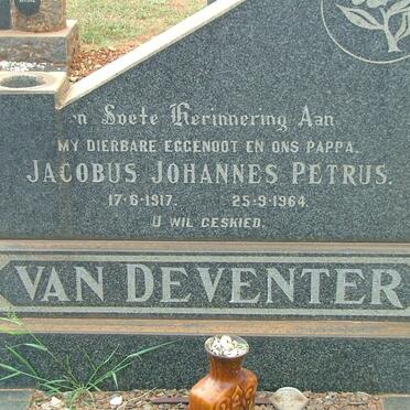 DEVENTER Jacobus Johannes Petrus, van 1917-1964